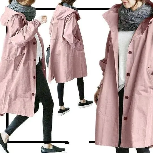 Nathalie™ | Water-Repellent Trench Coat