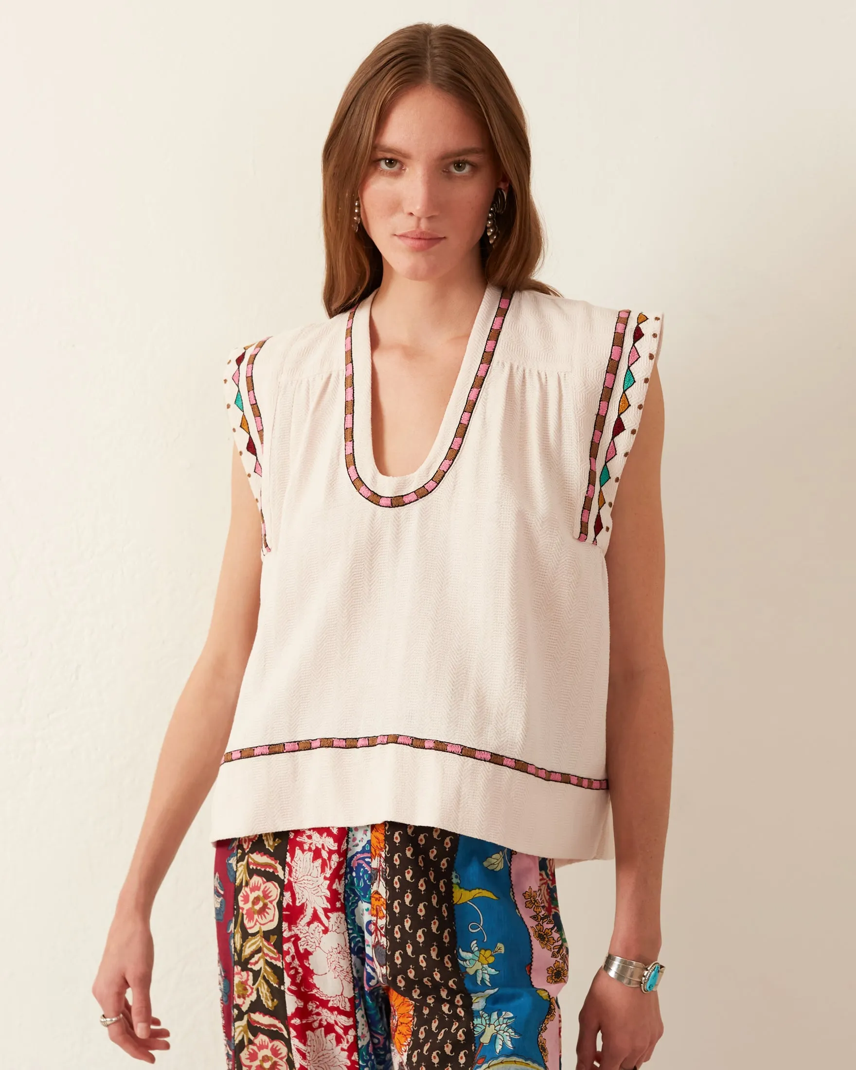 Nehru Sand Dollar Top