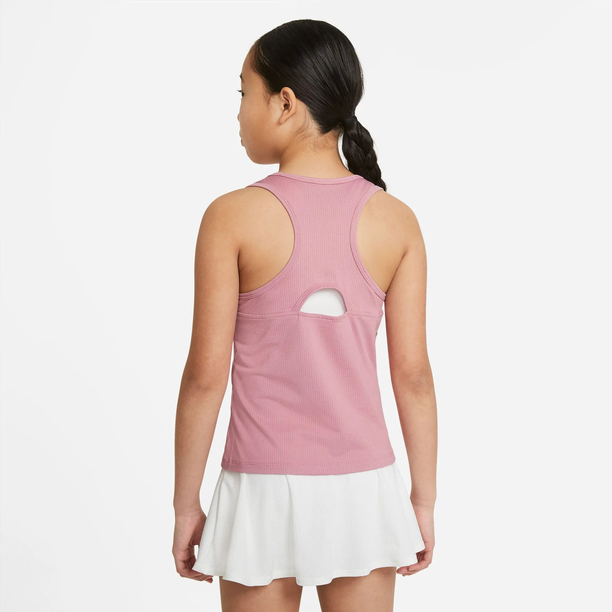 Nike Girls' Dri-FIT Victory Tank (Elemental Pink/White)