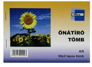 Önátíró OFFICE 21 Napraforgós A/6 (50x2pld)