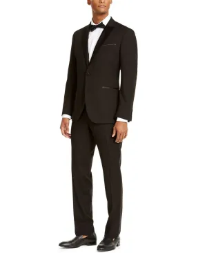NWT Kenneth Cole Reaction Techni-Cole Peak Lapel Tuxedo. 42S 35x32