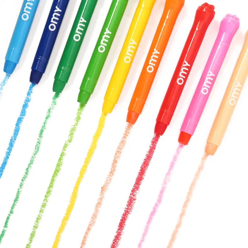 OMY 9 Crayons Gel