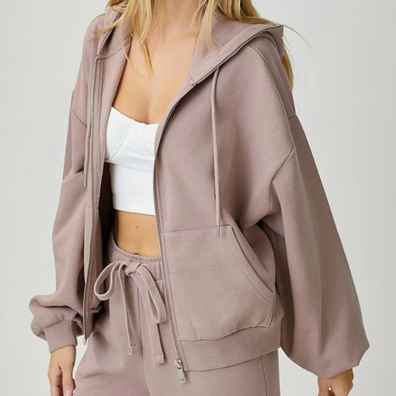 Out Of The Office Lounge Zip Up - LAST ONE