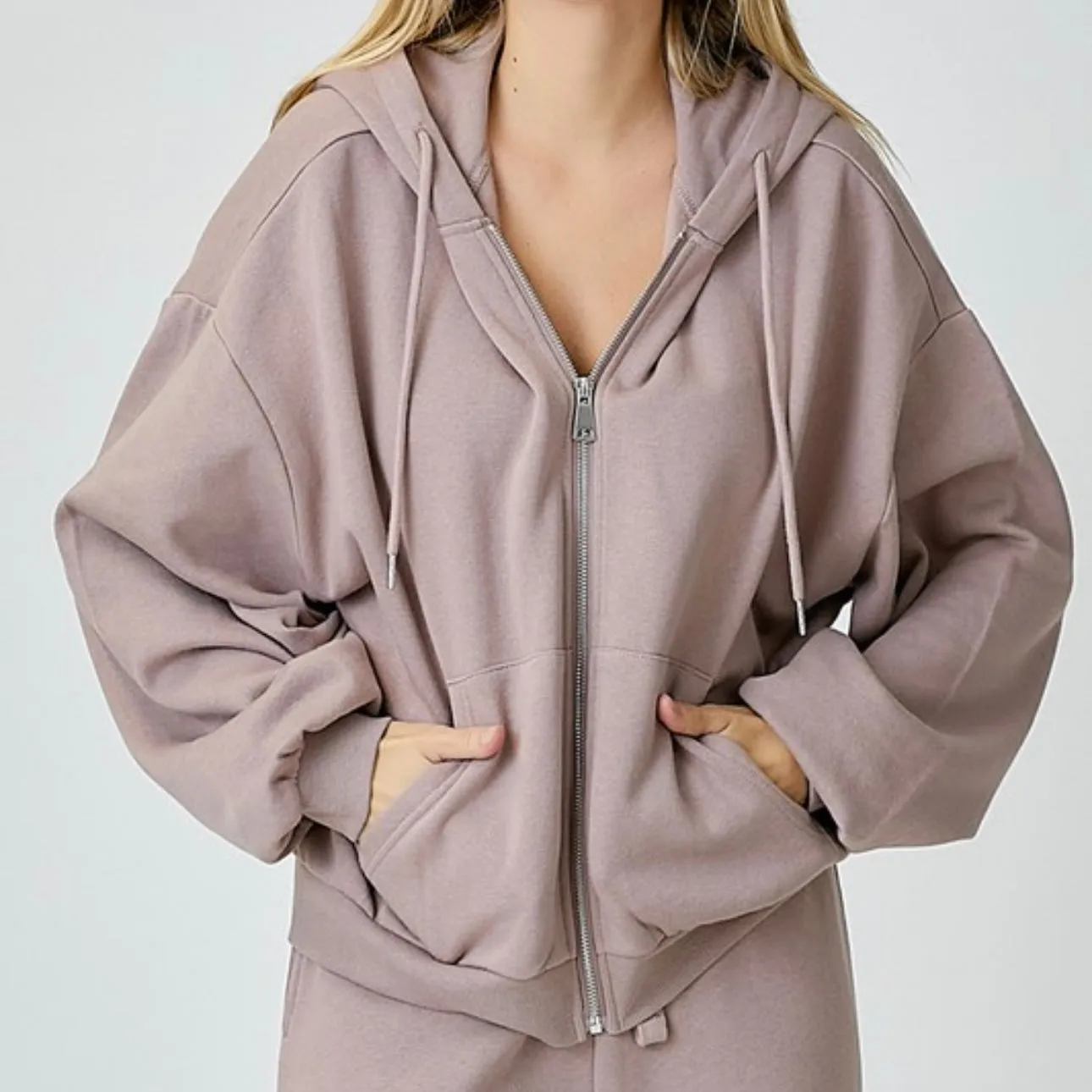Out Of The Office Lounge Zip Up - LAST ONE
