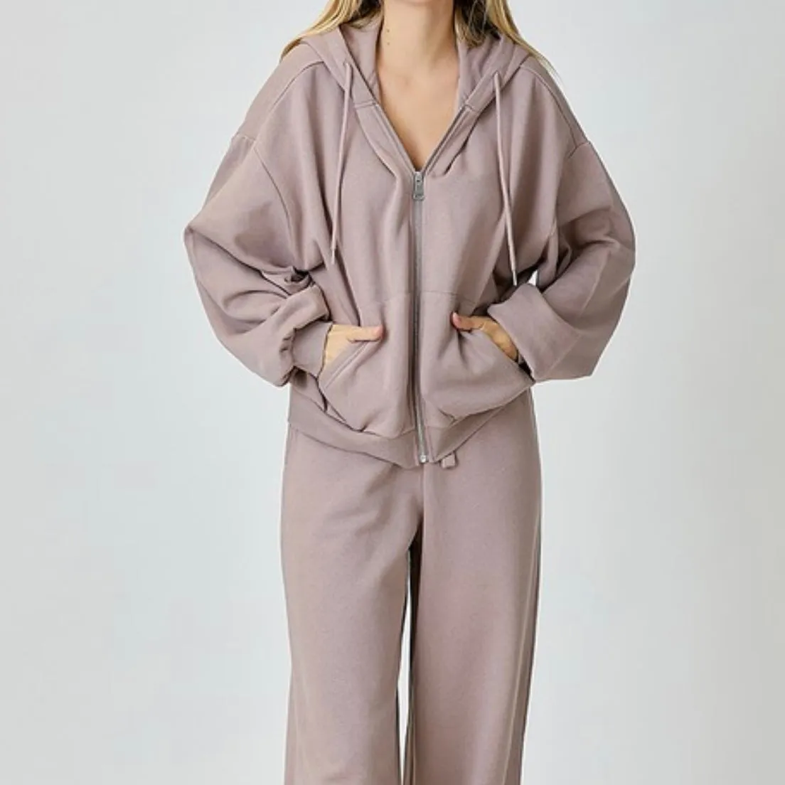 Out Of The Office Lounge Zip Up - LAST ONE
