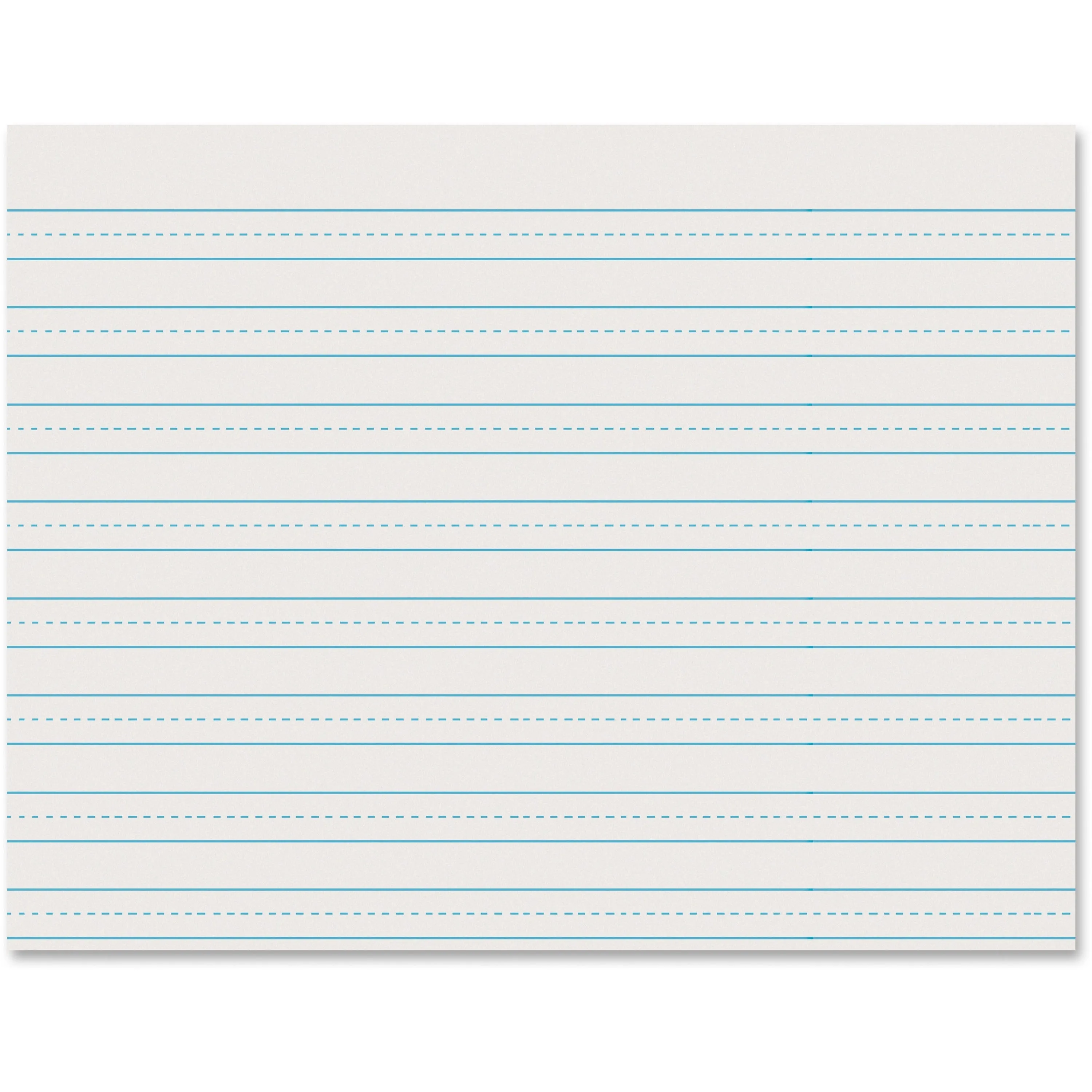Pacon 2637 Skip-A-Line Newsprint Practice Paper