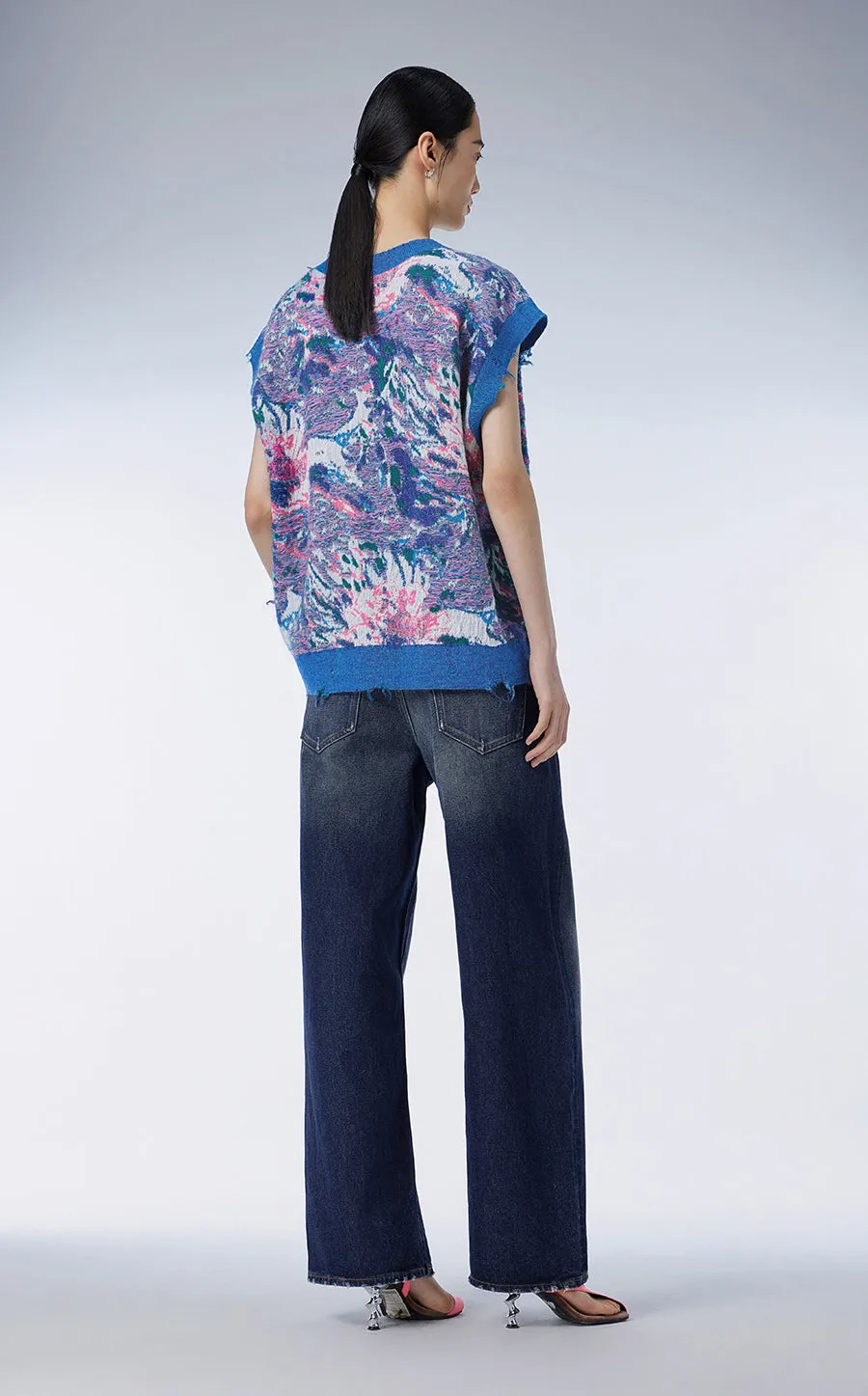 Pants / JNBY Cotton Leisure Wide Leg Pants