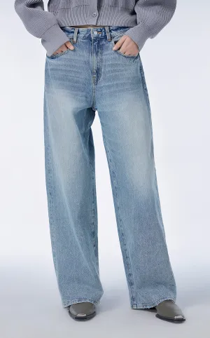 Pants / JNBY Cotton Leisure Wide Leg Pants