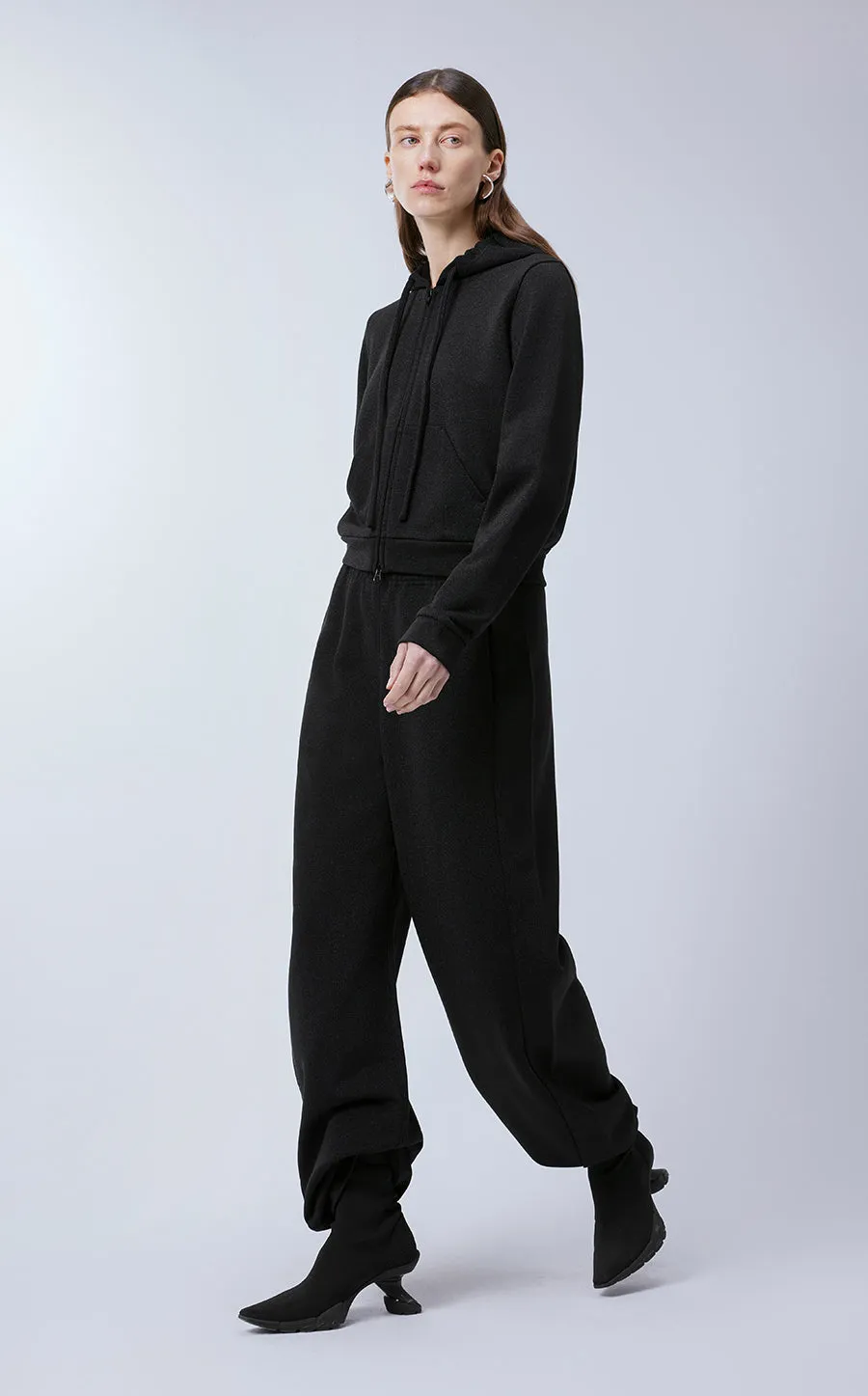 Pants / JNBY Elastic Waist Wide Leg Track Pants