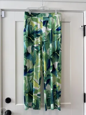 Pants Wide Leg By White House Black Market In Green, Size: M