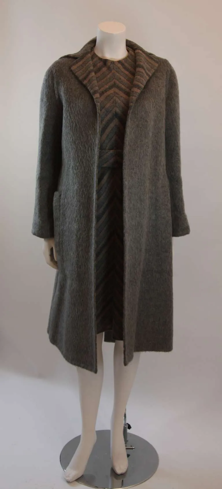 PAULINE TRIGERE 3 pc Wool Dress Set Size Small