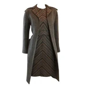 PAULINE TRIGERE 3 pc Wool Dress Set Size Small