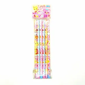 Pencil 2B Kawai 6pcs