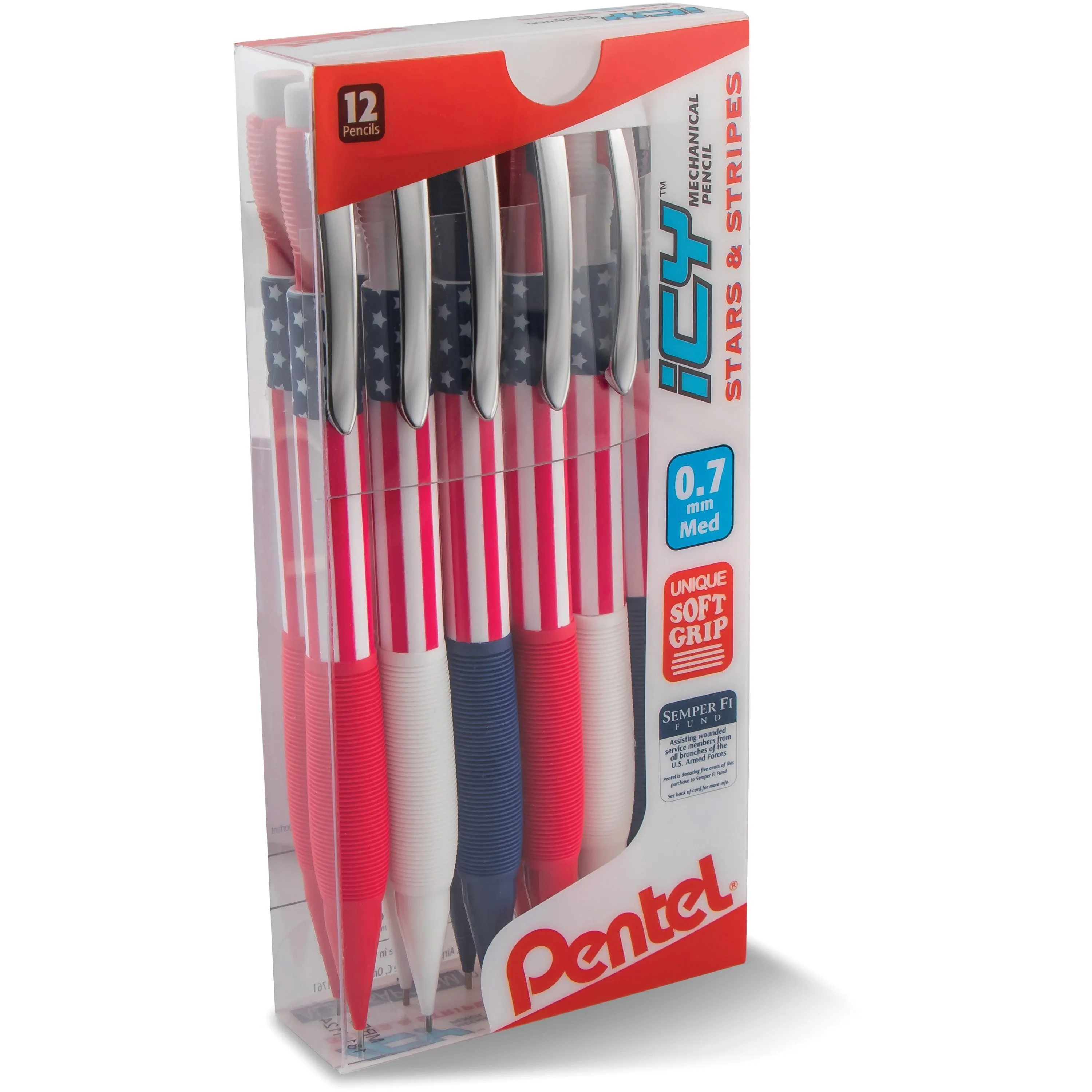Pentel Stars & Stripes Mechanical Pencil