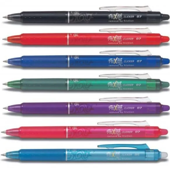 Pilot Frixion Erasable Ballpen Clicker 0.7mm BLRT-FR7