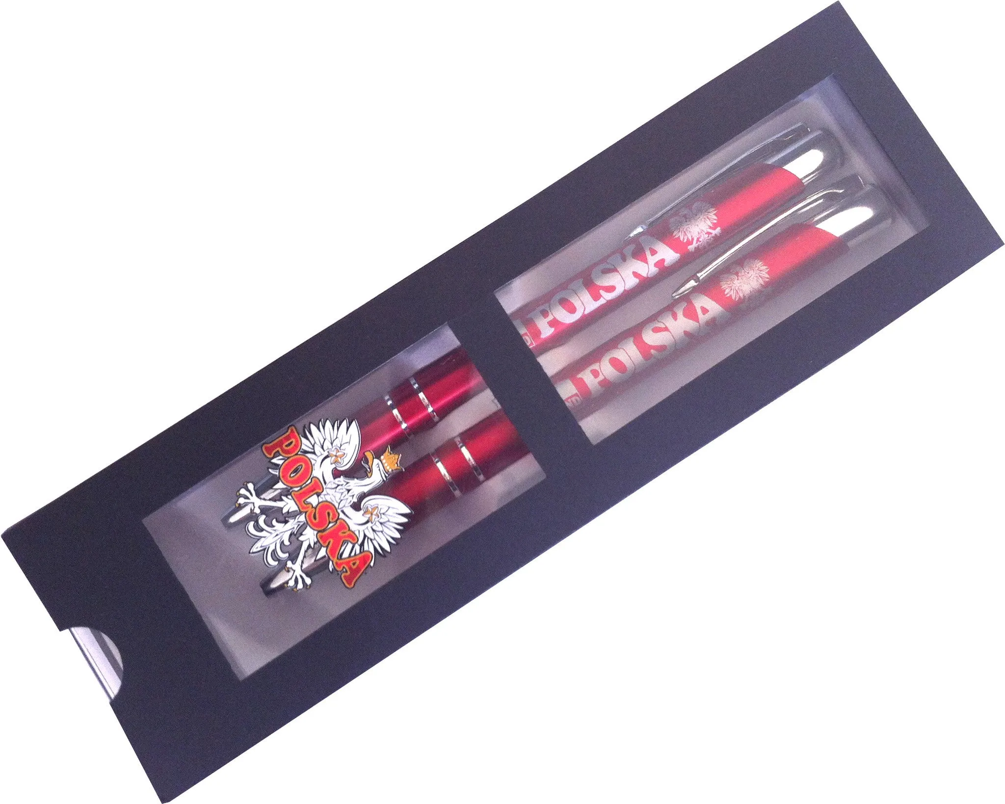 Polska Eagle Ballpoint Pen & Mechanical Pencil Gift Set