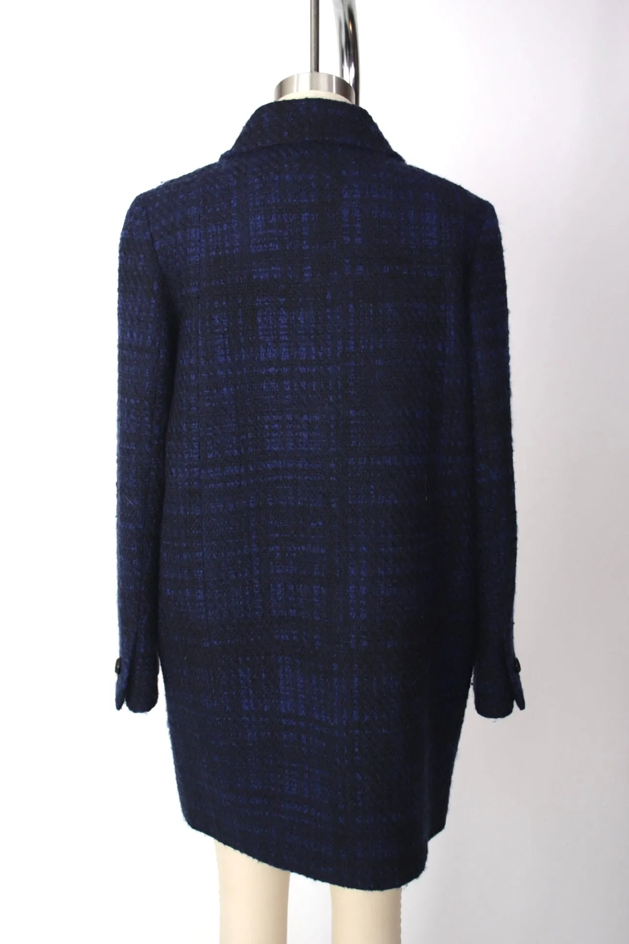Prada Virgin Wool Tweed Coat