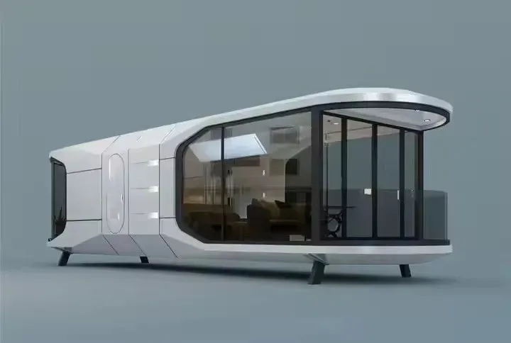 prefab container house cabin hotel space capsule office tiny home