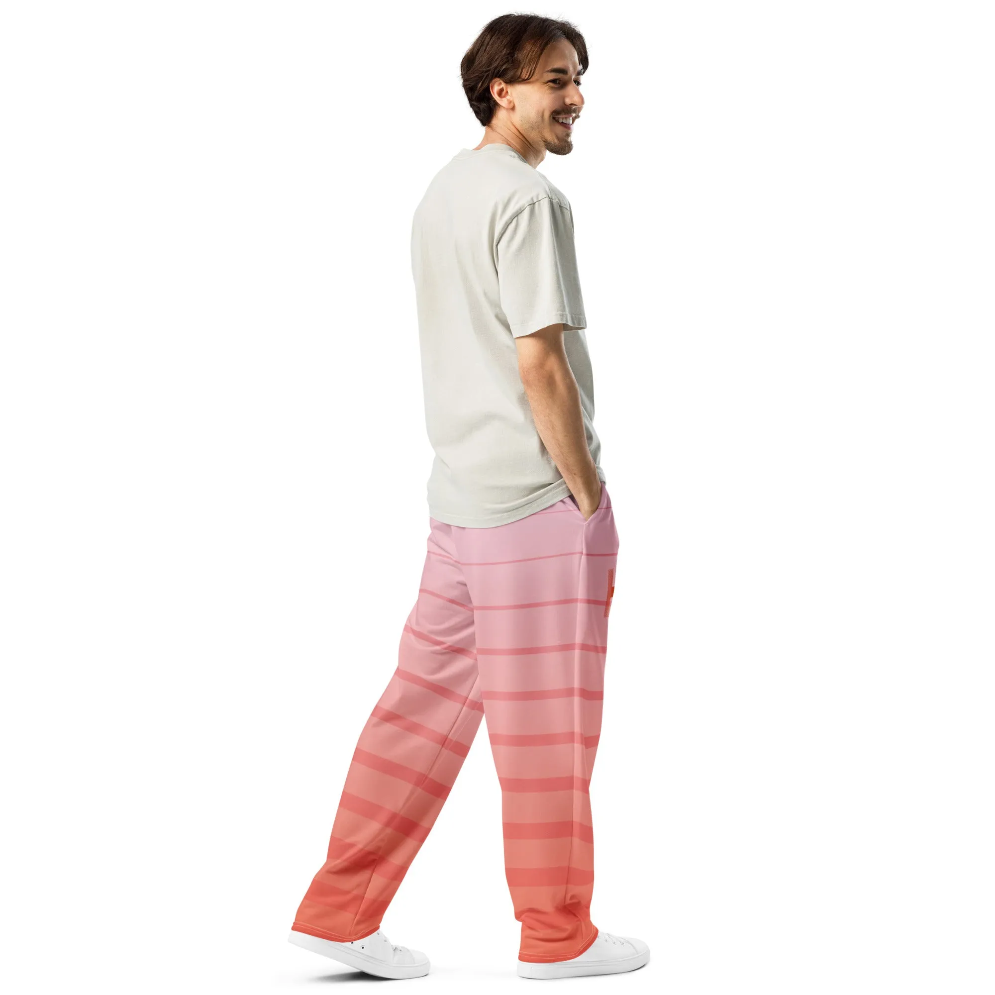 "Hope For Tomorrow" Recycled Wide-leg joggers