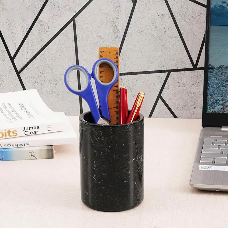Radicaln Marble Stationery Holder - Desk Organizer Set