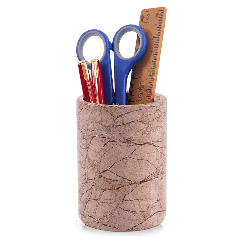 Radicaln Marble Stationery Holder - Desk Organizer Set