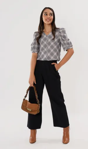 RAI Wide-Leg Pants (Black)