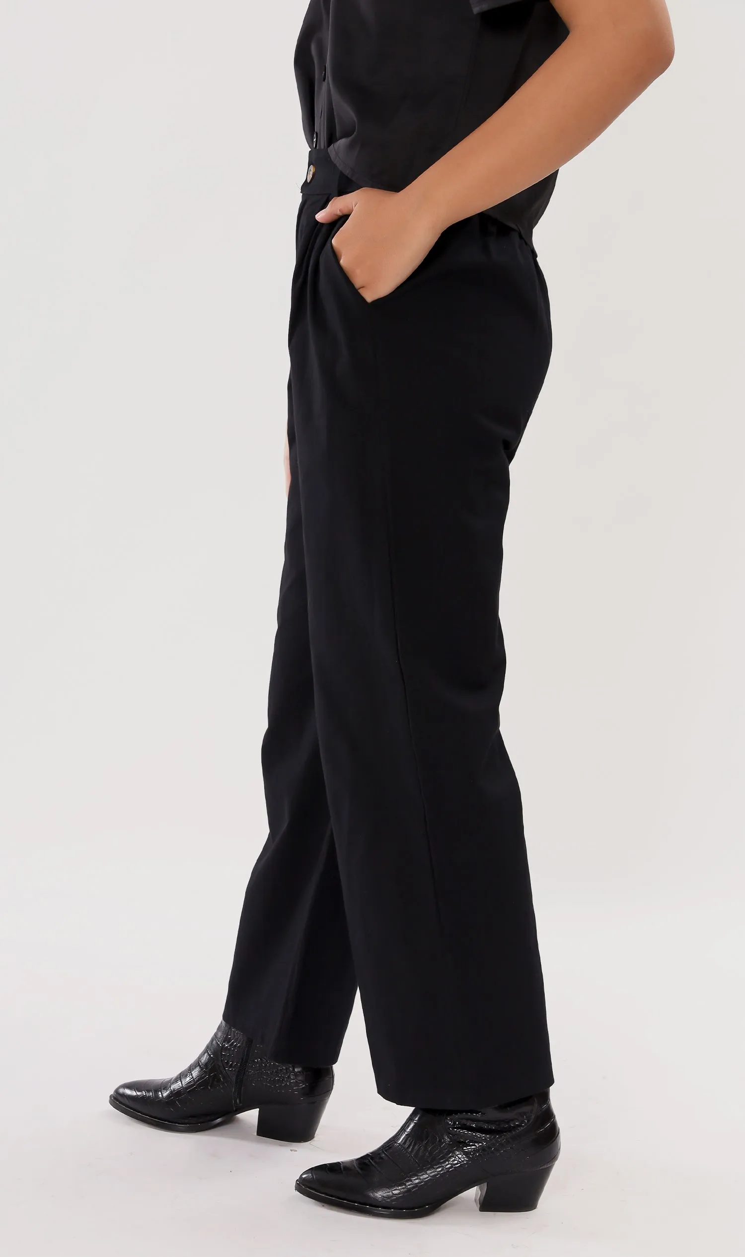 RAI Wide-Leg Pants (Black)