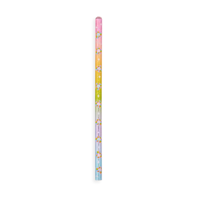 Rainbow Glitter Gem Writers Graphite Pencils