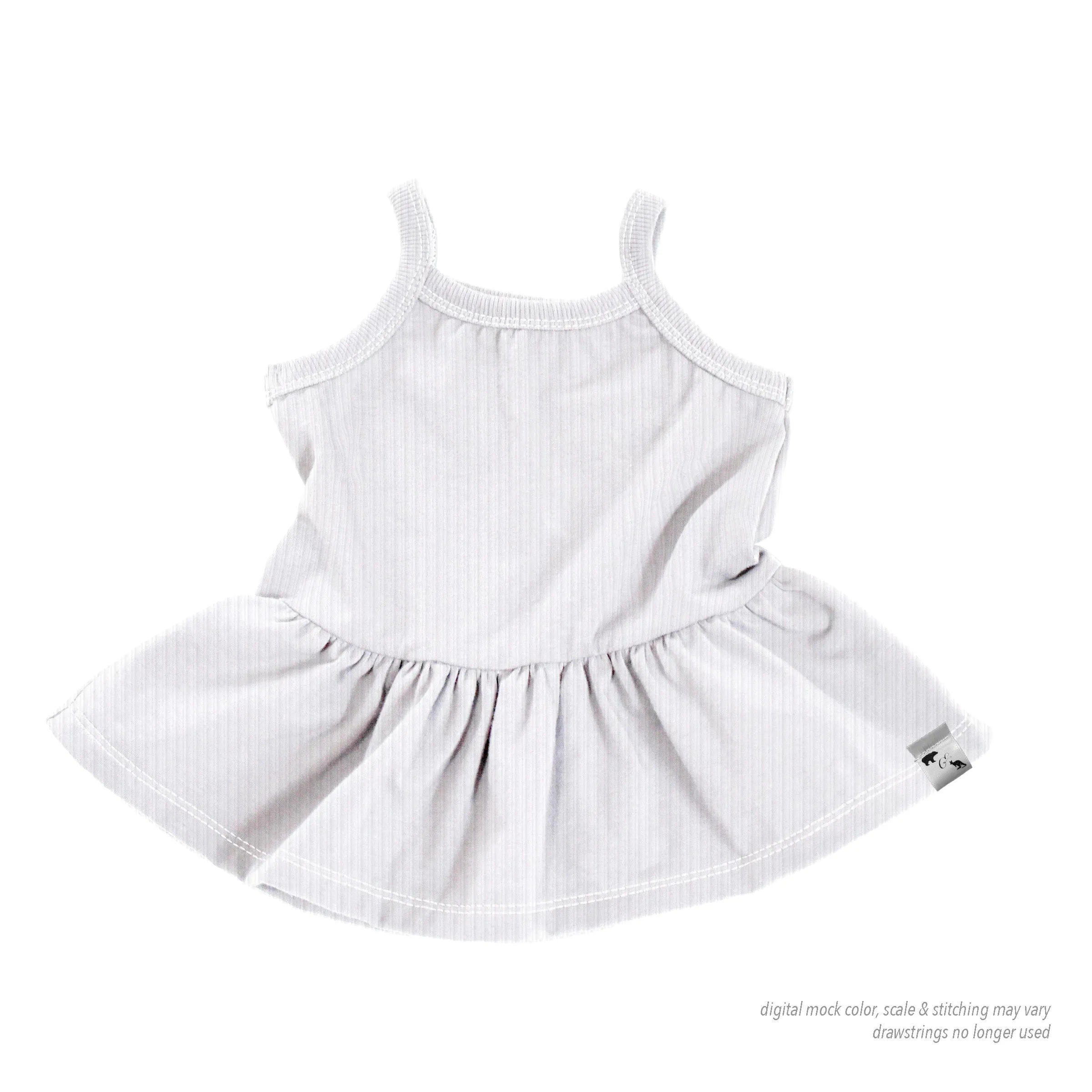RIB KNIT - Kinley Tank/Peplum