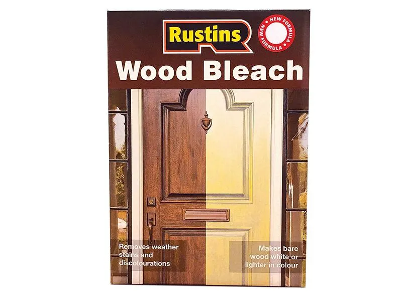 Rustins Wood Bleach Set (A & B Solution 500Ml)