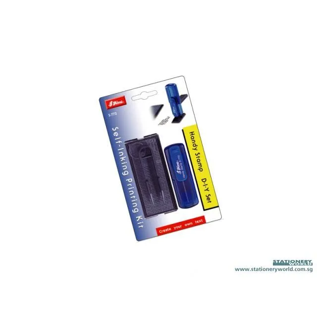 Shiny Self Inking Personalize DIY Set S772