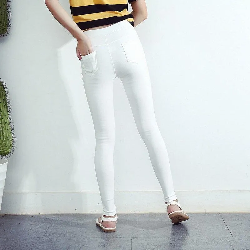 Shredded Pencil Pants