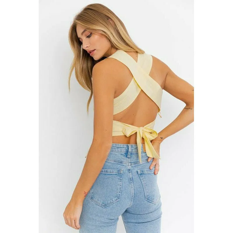 Sleeveless Smocked Peplum Top