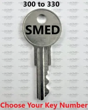 SMED 300 to 330 Office Furniture Replacement Key | AcmeKey.ca