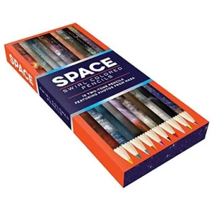 Space Image Swirl Colored Pencils