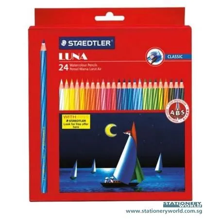 STAEDTLER Luna 24 Watercolour Pencils 137C24