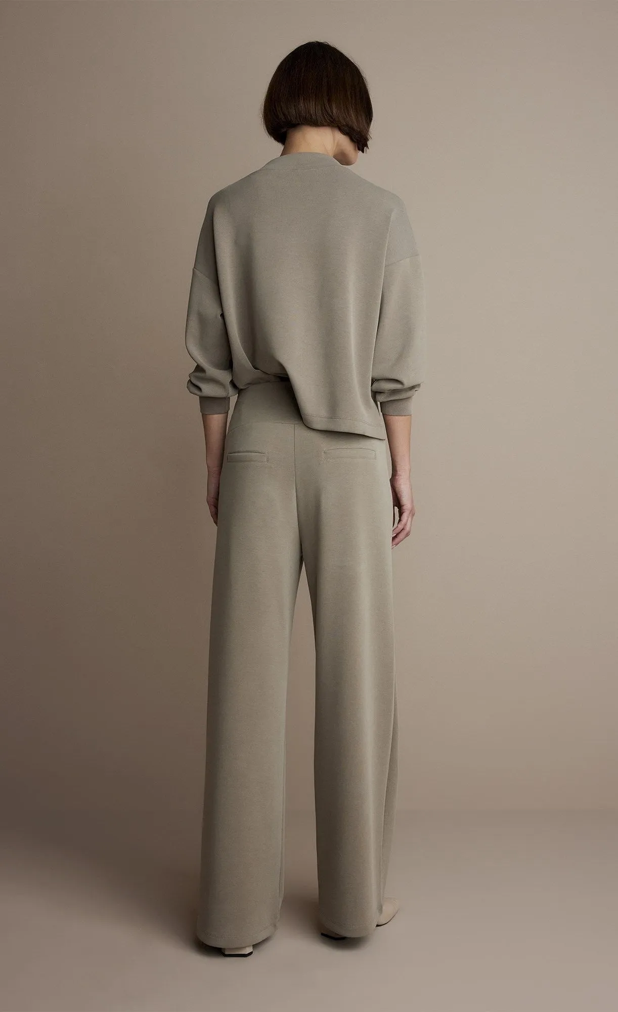 Summum Clay Scuba Wide-Leg Sweatpant