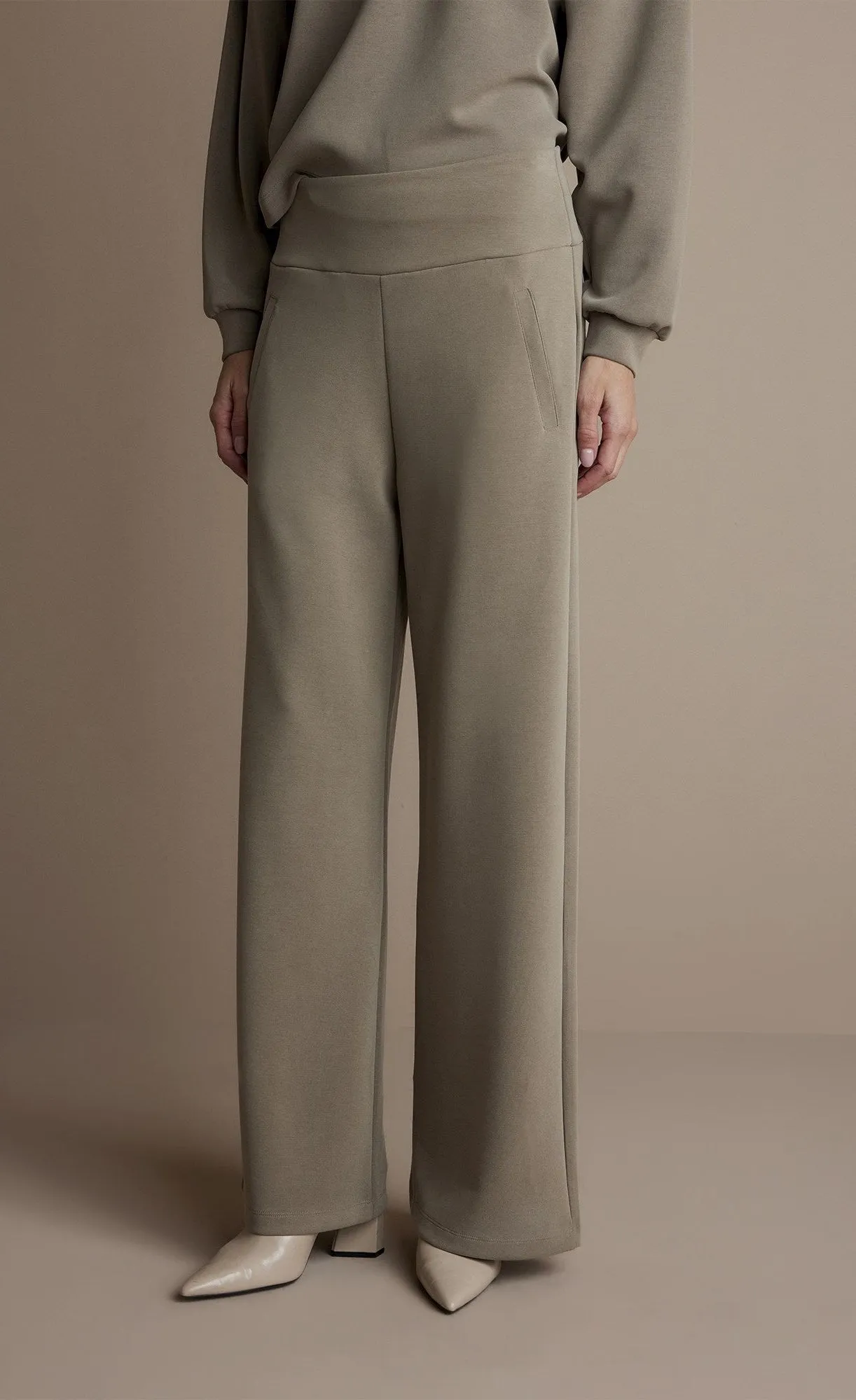 Summum Clay Scuba Wide-Leg Sweatpant