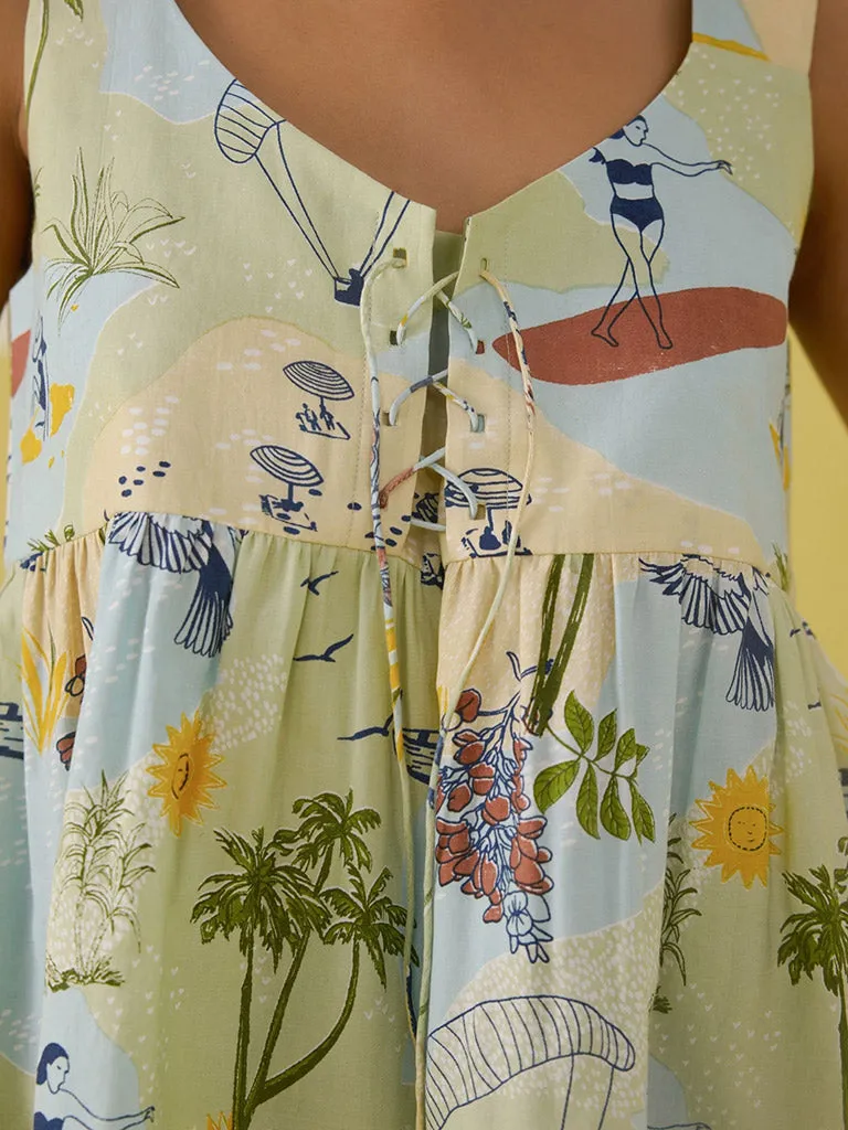 Sunshine Peplum Top