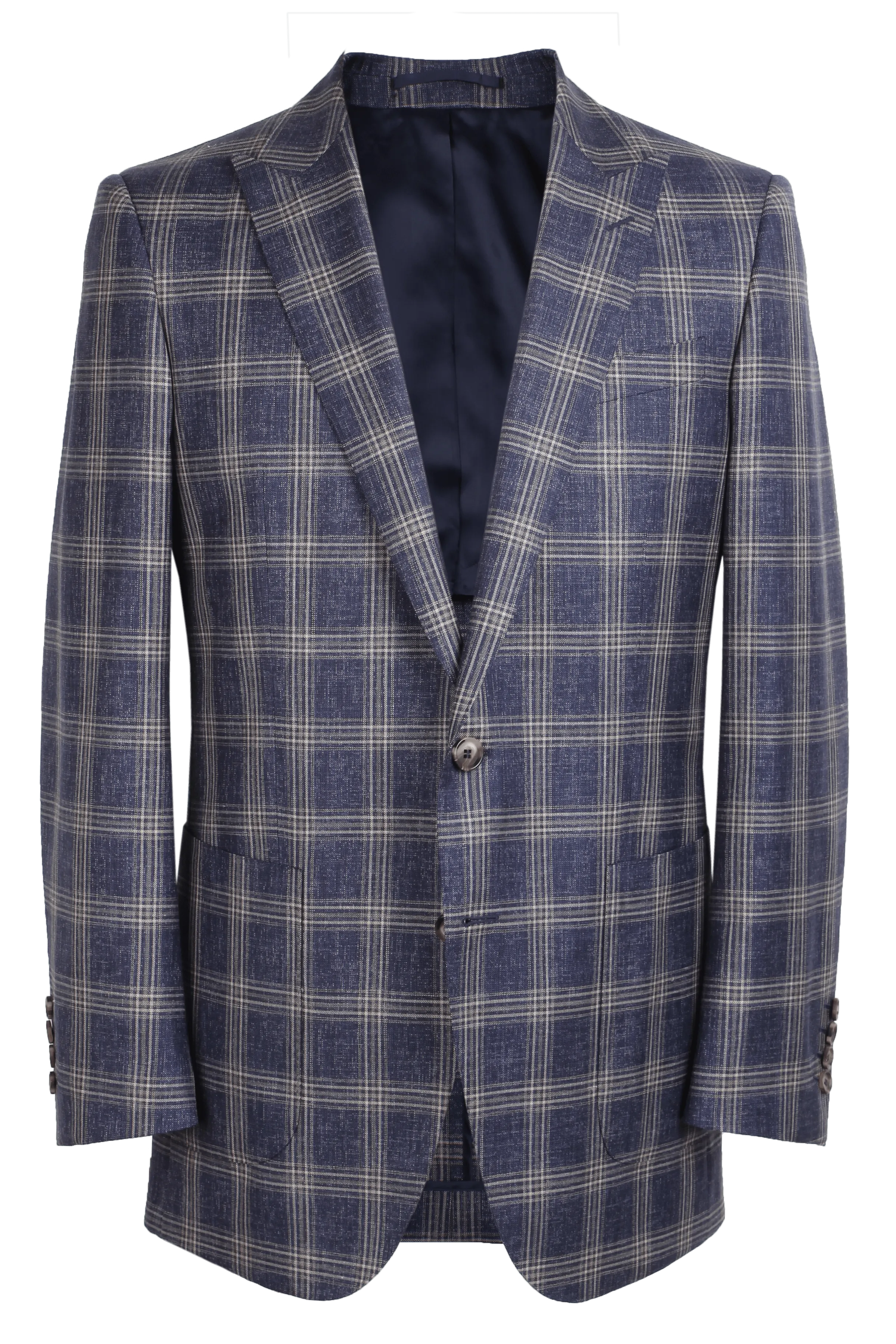 The Arnold Jacket - Dormeuil Royal and Taupe Triple Windowpane