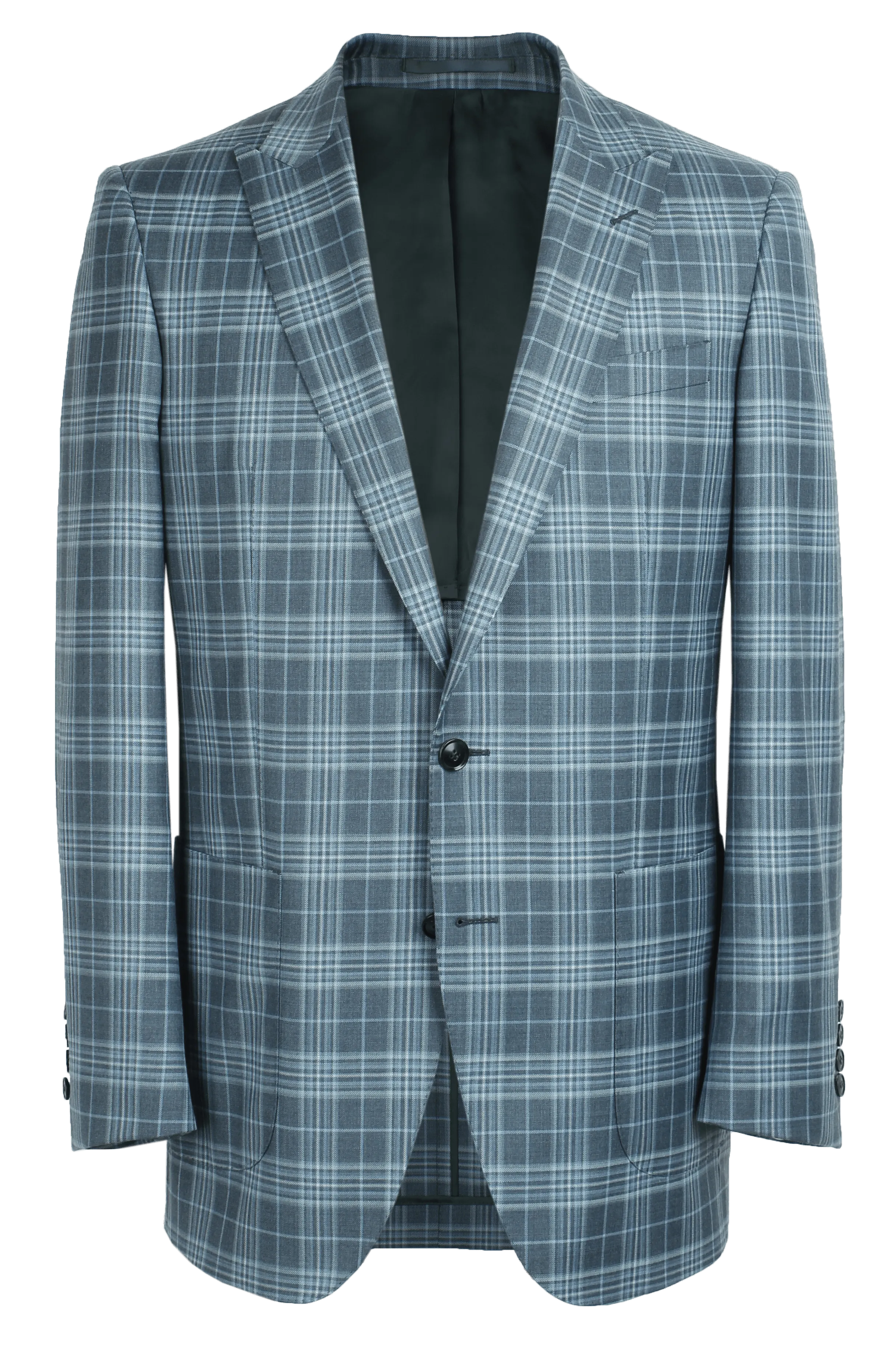 The Arnold Jacket - Marzoni Mint Triple Windowpane