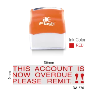 This Account is Now Overdue Please Remit Stamp