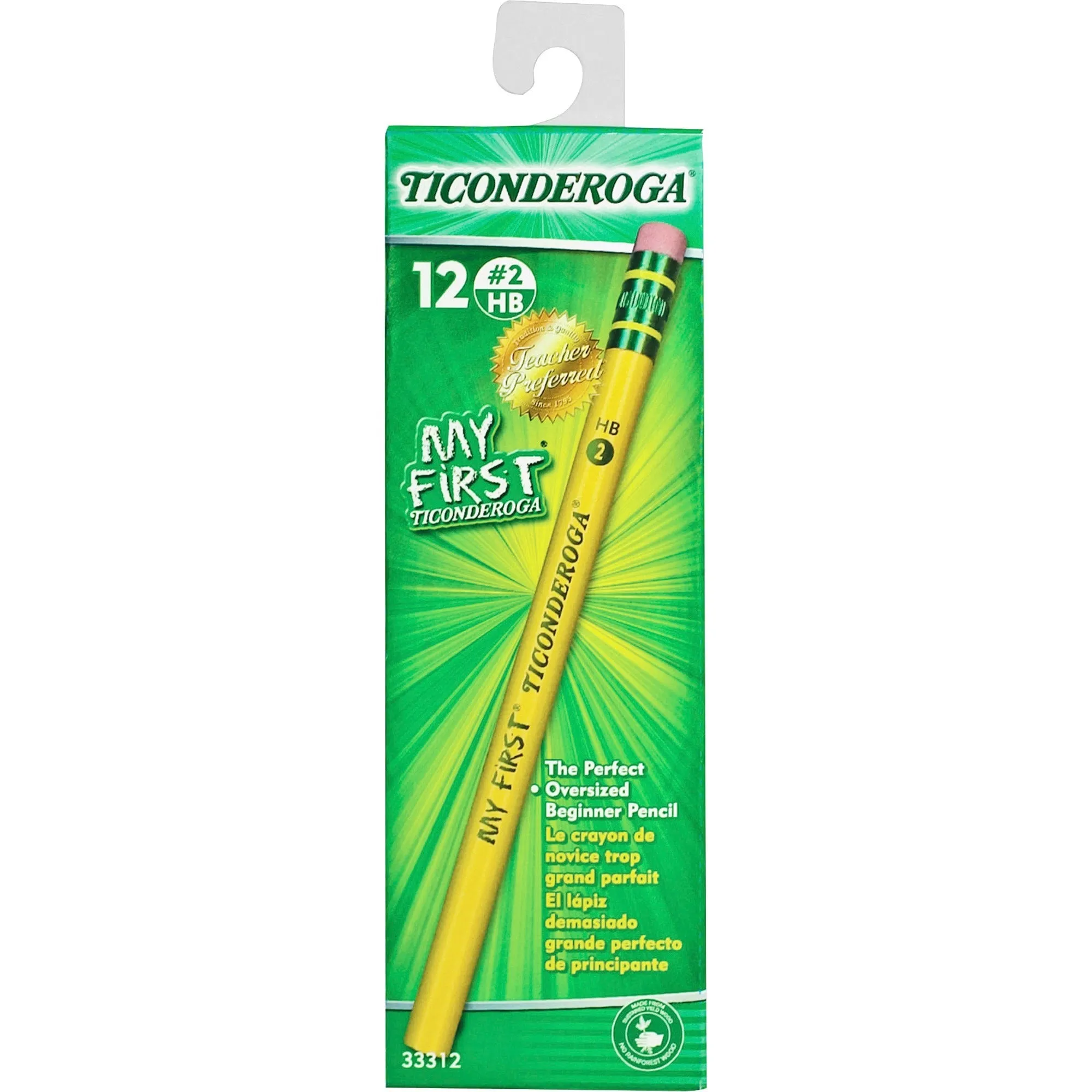 Ticonderoga My First Pencil with Eraser