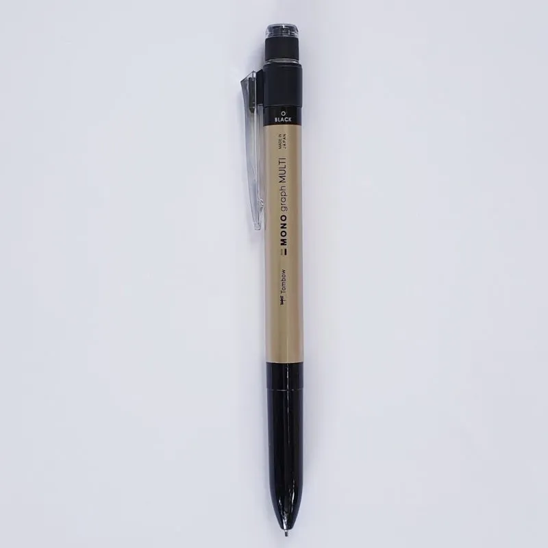Tombow Mono Graph Multi Function 2 Color Ballpoint Pen 0.5 &  Mechanical Pencil 0.5mm