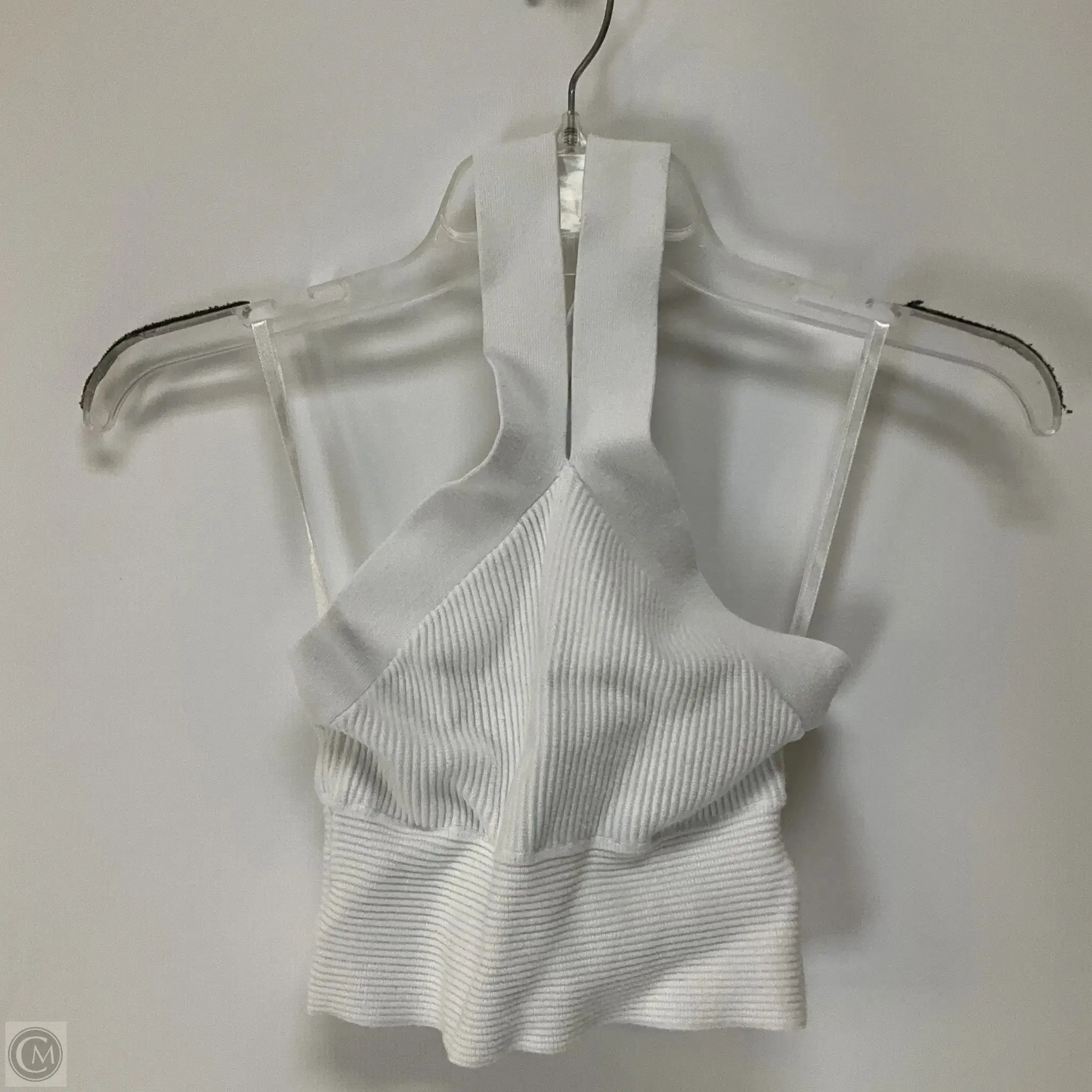Top Sleeveless By Abercrombie And Fitch In White, Size: Xs