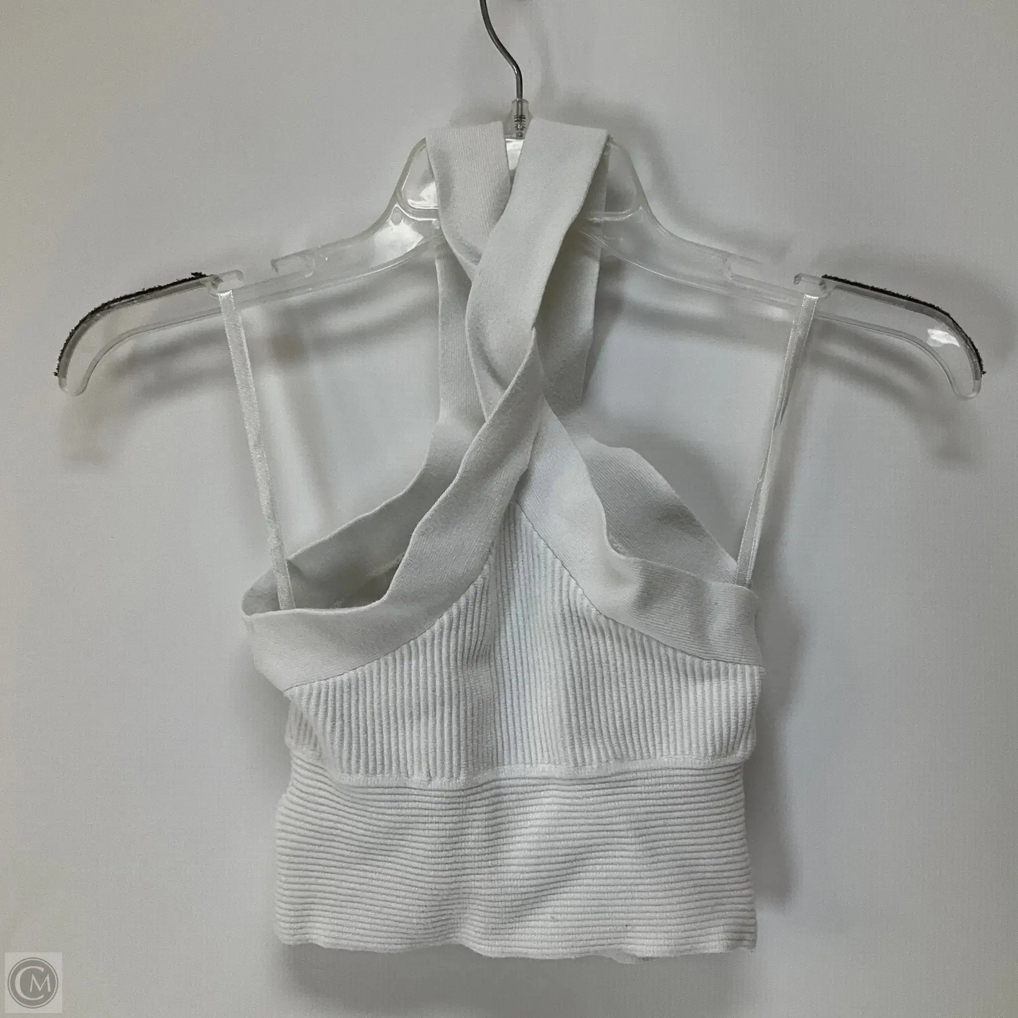 Top Sleeveless By Abercrombie And Fitch In White, Size: Xs