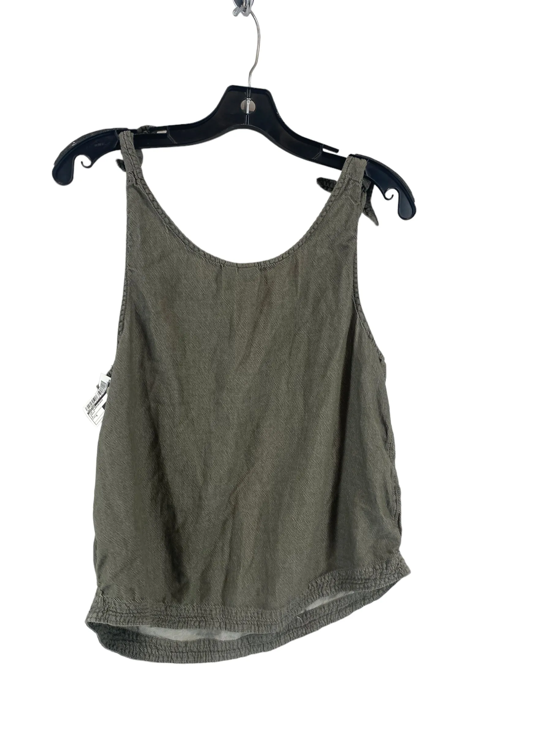 Top Sleeveless By Susina In Green, Size: S