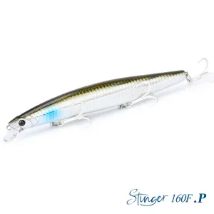 TSURINOYA 160F Ultra-long Casting Floating Minnow Fishing Lure DW110 STINGER 163mm 31g Sea Fishing Hard Bait Baits