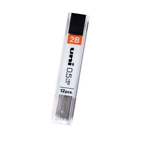 Uni Pencil Lead 2B 0.5mm UL1405