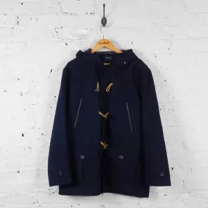 Vintage Nautica Wool Duffle Coat - Navy - XL